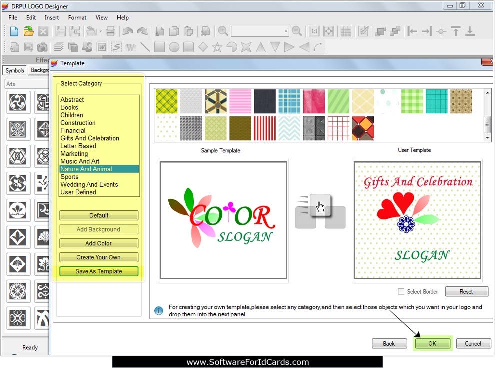 Create a free logo in seconds