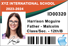 mac student id Card
