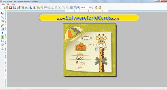 Creating Invitation Cards screenshot