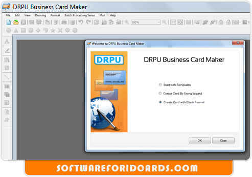 Business Cards Designing Software screenshot