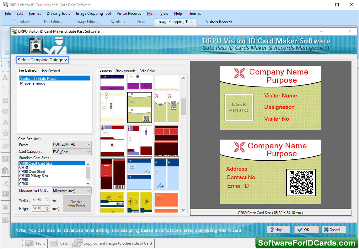 Select any one ID Card Design